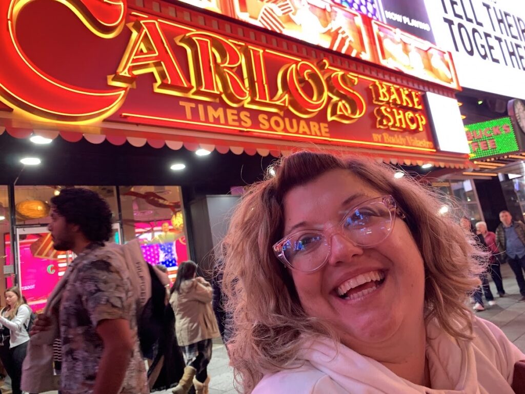 In questo viaggio eravamo a New York proprio a Times Square, con le sue luci e la sua folla