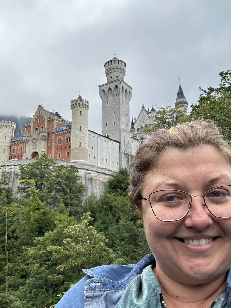 Qui eravamo in germania al castello di afjlkdshgfiuayhgtuaeshfdnckj (non me lo ricordo come si chiama!)